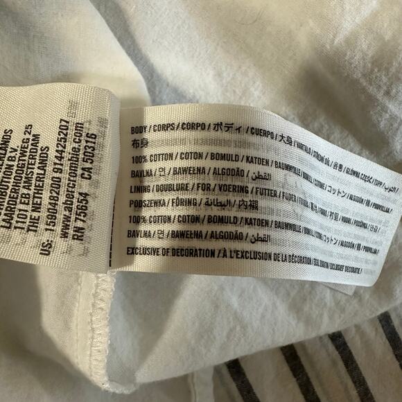 Abercrombie & Fitch Wrapped Dress size Small Striped - Picture 6 of 8